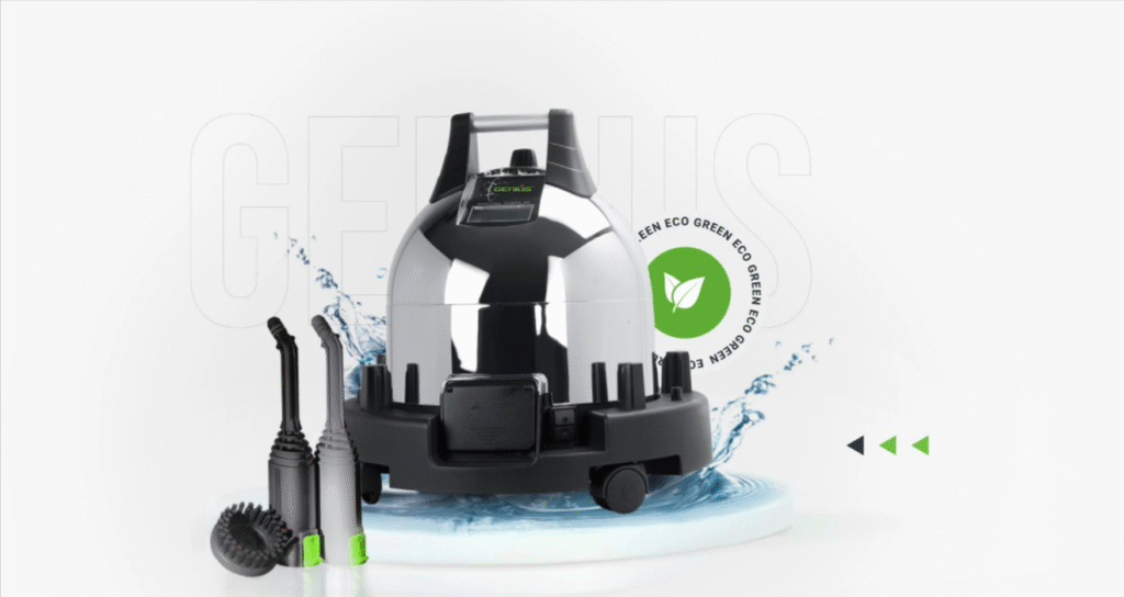 GENIUS Green Steam Cleaner — Eco-Friendly Steam Cleaning Across Israel